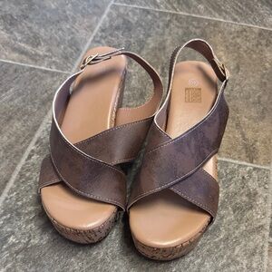 Brown Strappy Sandals